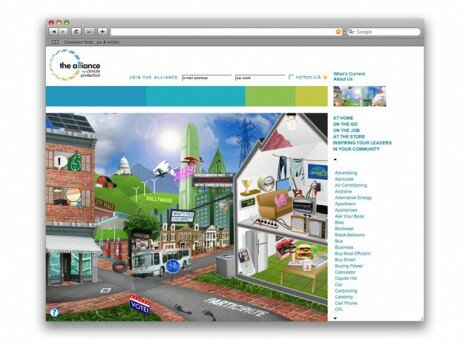 The Alliance for Climate Protection homepage
