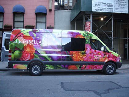 Fleurs Bella Van