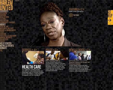 Harlem United homepage